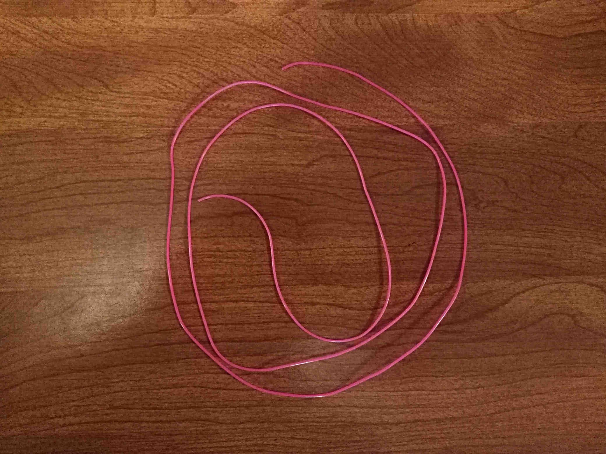 Boiled elastic cord